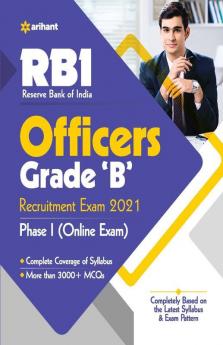 Reserve Bank of India RBI Officers Grade B Exam 2021 Phase-1 ( Online Exam )