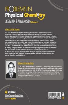 Problems in Physical Chemistry JEE Main and Advanced Volume 1