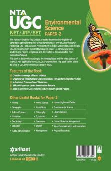 NTA UGC NET Environmental Science Paper 2