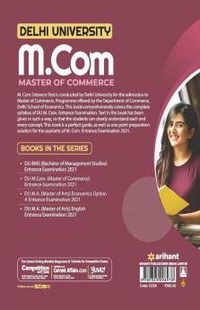 Delhi University M.Com Honours Guide 2021