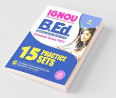 15 Practice Sets IGNOU B.ed Entrance Exam 2021 (Old Edition)