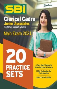 SBI Clerk Junior Asscociates 20 Practice Sets Mains Exam 2021