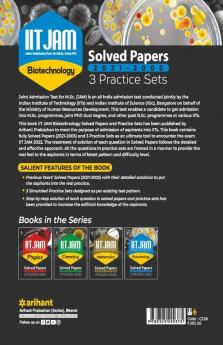 IIT JAM Biotechnology Solved Papers and Practice Sets 2022