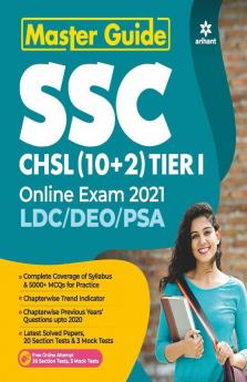 SSC CHSL (10+2) Guide Combined Higher Secondary 2021