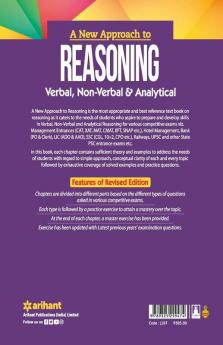 A New Approach to REASONING Verbal Non-Verbal & Analytical