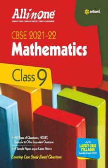 CBSE All in One Mathematics Class 9 for 2022 Exam (Updated edition for Term 1 and 2)