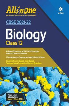 CBSE All In One Biology Class 12 for 2022 Exam (Updated edition for Term 1 and 2)