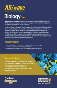 CBSE All In One Biology Class 12 for 2022 Exam (Updated edition for Term 1 and 2)