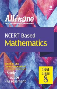 CBSE All In One NCERT Based Mathematics Class 8 for 2022 Exam (Updated edition for Term 1 and 2)
