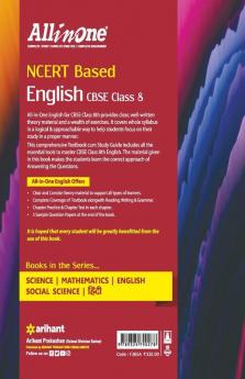 CBSE All in one NCERT Based English Class 8 for 2022 Exam (Updated edition for Term 1 and 2)