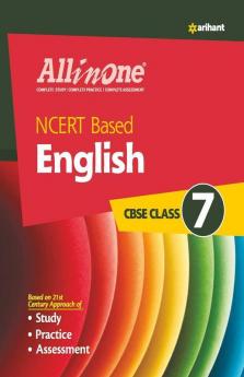 CBSE All in one NCERT Based English Class 7 for 2022 Exam (Updated edition for Term 1 and 2)