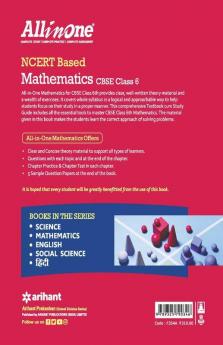 CBSE All In One NCERT Based Mathematics Class 6 for 2022 Exam (Updated edition for Term 1 and 2)