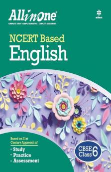 CBSE All in one NCERT Based English Class 6 for 2022 Exam (Updated edition for Term 1 and 2)