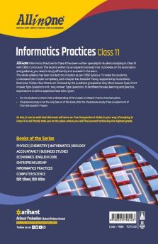 CBSE All In One Information Practices Class 11 for 2022 Exam (Updated edition for Term 1 and 2)