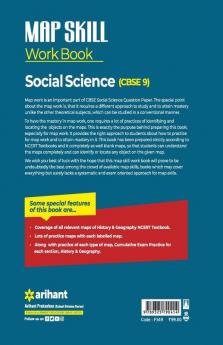 Map Skill Workbook Social Science Class 9