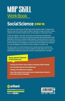 Map Skill Workbook Social Science Class 10