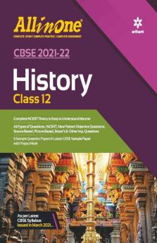 CBSE All In One History Class 12 for 2022 Exam (Updated edition for Term 1 and 2)