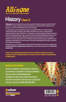 CBSE All In One History Class 12 for 2022 Exam (Updated edition for Term 1 and 2)