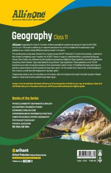 CBSE All In One Geography Class 11 for 2022 Exam (Updated edition for Term 1 and 2)