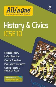 All In One History and Civics ICSE Class 10 2021-22