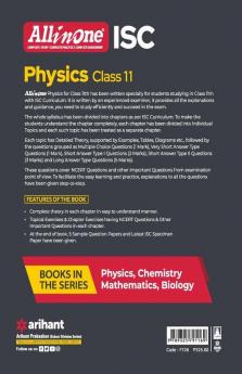All In One Physics ISC Class 11 2021-22
