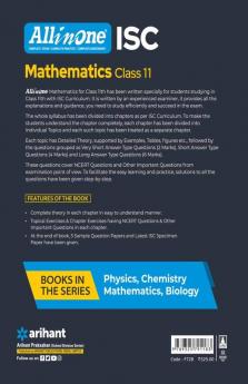 AIO ISC Mathematics 11th