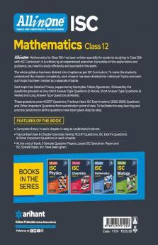 All In One Mathematics ISC Class 12 2021-22