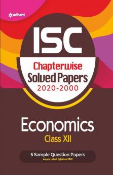 ISC Chapterwise Solved Paper - ECONOMICS