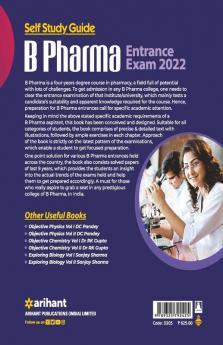 Self Study Guide B. Pharma Entrance Exam 2022