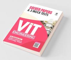 3 Mock Tests and Solved Papers for VIT Engineering 2022