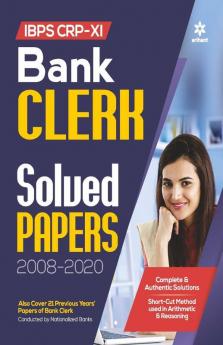 IBPS CRP-XI Bank Clerk Solved Papers 2021