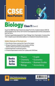 CBSE New Pattern Biology Class 11 for 2021-22 Exam (MCQs based book for Term 1)