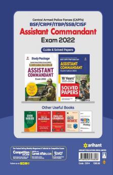 Solved Papers CAPF Assistant Commandant 2022