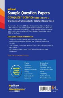 Sample CBSE Computer Science 12th