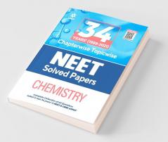 34 Years Chapterwise Topicwise Solved Papers NEET Chemistry 2022