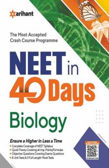 40 Days Crash Course for NEET Biology