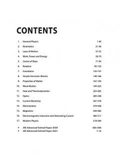 43 Years Chapterwise Topicwise Solved Papers (2021-1979) IIT JEE Physics