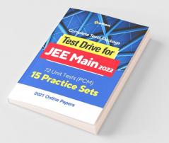 15 Practice Sets for JEE Main 2022