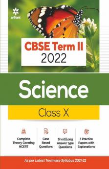 Arihant CBSE Science Term 2 Class 10 for 2022 Exam (Cover Theory and MCQs)