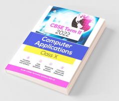 Arihant CBSE Computer Application Term 2 Class 10 for 2022 Exam (Cover Theory and MCQs)