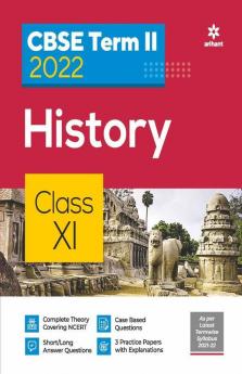 Arihant CBSE History Term 2 Class 11 for 2022 Exam (Cover Theory and MCQs)