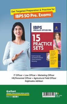IBPS SO Main HR Personnel Officer 15 Practice Sets (Complete study material) 2021