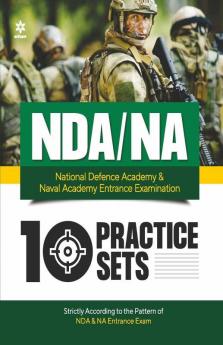 10 Practice Sets NDA/NA Defence Academy & Naval Academy