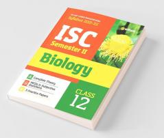 Arihant ISC Biology Semester 2 Class 12 for 2022 Exam