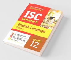 Arihant ISC English Language (Paper 1) Semester 2 Class 12 for 2022 Exam