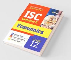 Arihant ISC Economics Semester 2 Class 12 for 2022 Exam