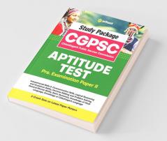 CGPSC Aptitute Test Study Package Pre Exam Paper 2 2022