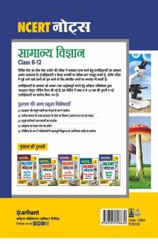 NCERT Notes Samanya Vigyan Class 6-12 (Old+New) for UPSC  State PSC and Other Competitive Exams