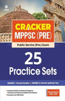 Cracker MPPSC Pre 25 Practice Sets Exam 2022