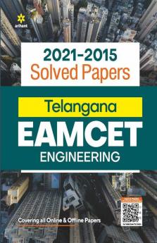 Telangana EAMCET Engineering (2021-2015) Solved Papers For 2022 Exam